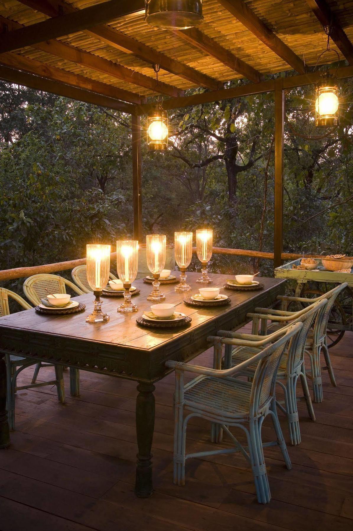 Baghvan Pench National Park - A Taj Safari Lodge Behrai Nhà hàng bức ảnh
